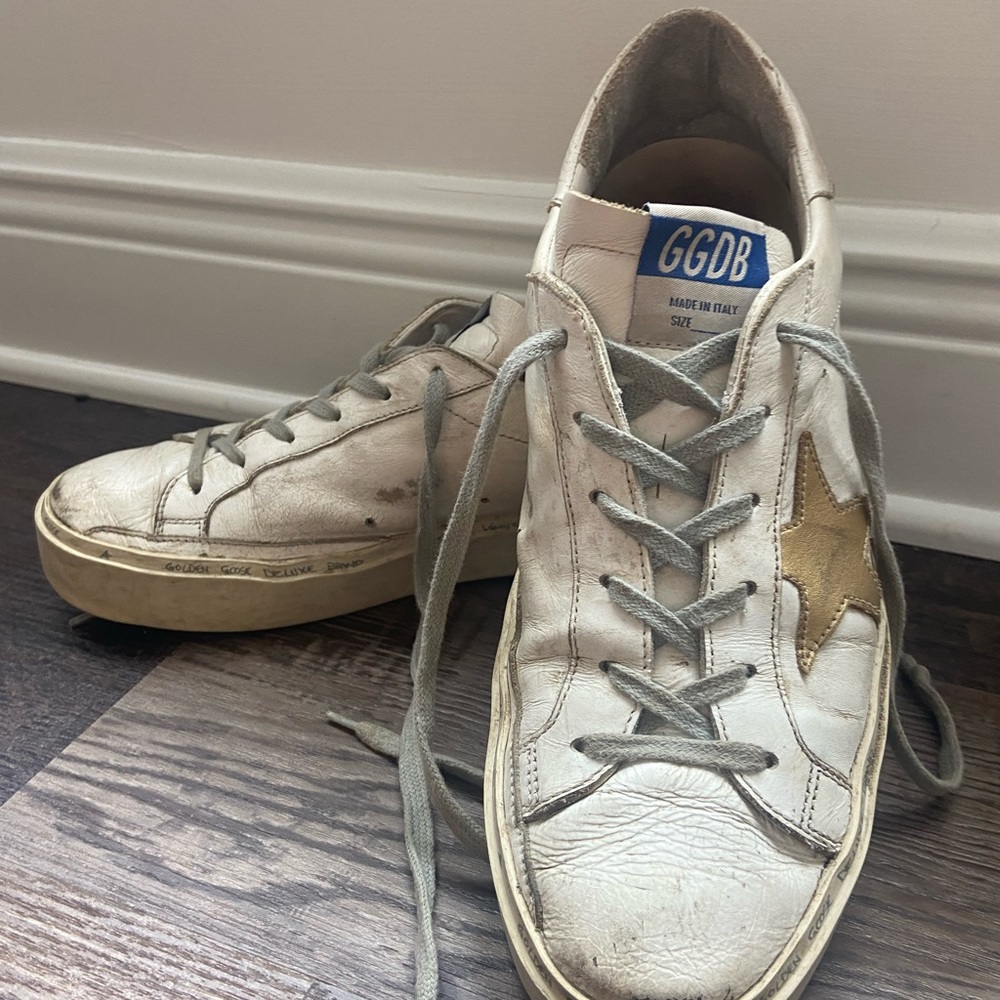 Golden Goose Hi-Star Sneakers *AUTHENTIC* - Picture 6 of 7